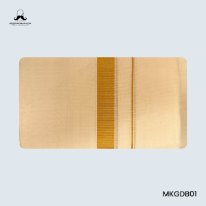 Gold Kara Double Mundu