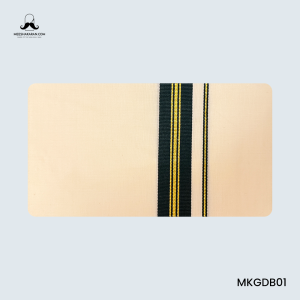 Double Mundu Dark Green Gold Kara