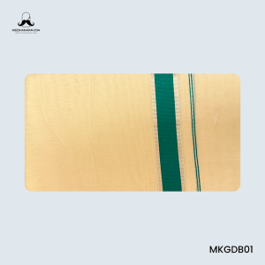 Double Mundu Gold Green