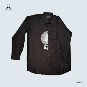 Printed Shirt Black MKPSBLK05