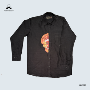 Printed Shirt Black MKPSBLK06