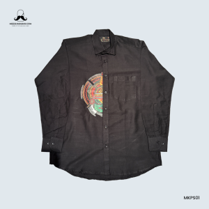 Printed Shirt Black MKPSBLK08
