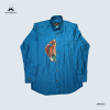 Printed Shirt Blue MKPSBLU03