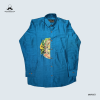 Printed Shirt Blue MKPSBLU06