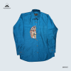 Printed Shirt Blue MKPSBLU09