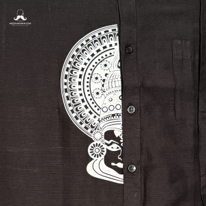 Printed Shirt Black MKPSBLK05