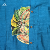 Printed Shirt Blue MKPSBLU06