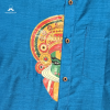 Printed Shirt Blue MKPSBLU08
