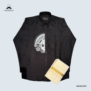 Shirt Mundu Combo Black MKMSCB01