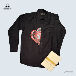 Shirt Mundu Combo Black MKMSCB04