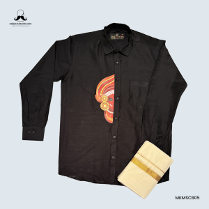 Shirt Mundu Combo Black MKMSCB05