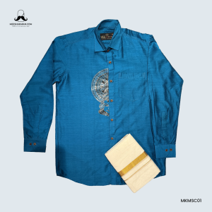 Shirt Mundu Combo Blue MKMSC01