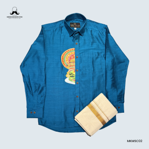 Shirt Mundu Combo Blue MKMSC02