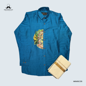 Shirt Mundu Combo Blue MKMSC06