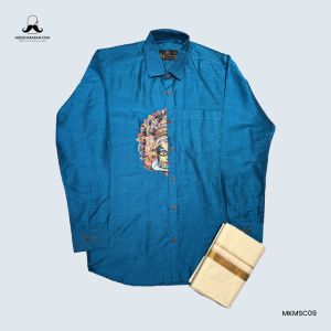 Shirt Mundu Combo Blue MKMSC09