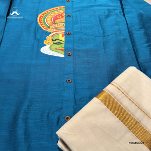 Shirt Mundu Combo Blue MKMSC02