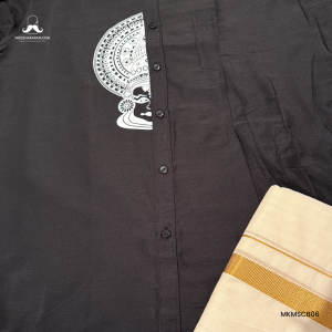 Shirt Mundu Combo Black MKMSCB06