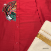 Shirt Mundu Combo Red MKMSCR08