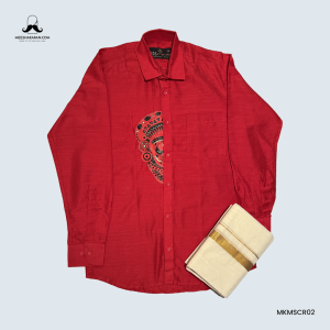 Shirt Mundu Combo Red MKMSCR02
