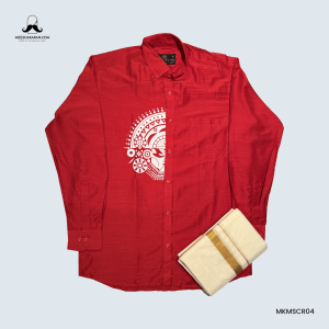 Shirt Mundu Combo Red MKMSCR04